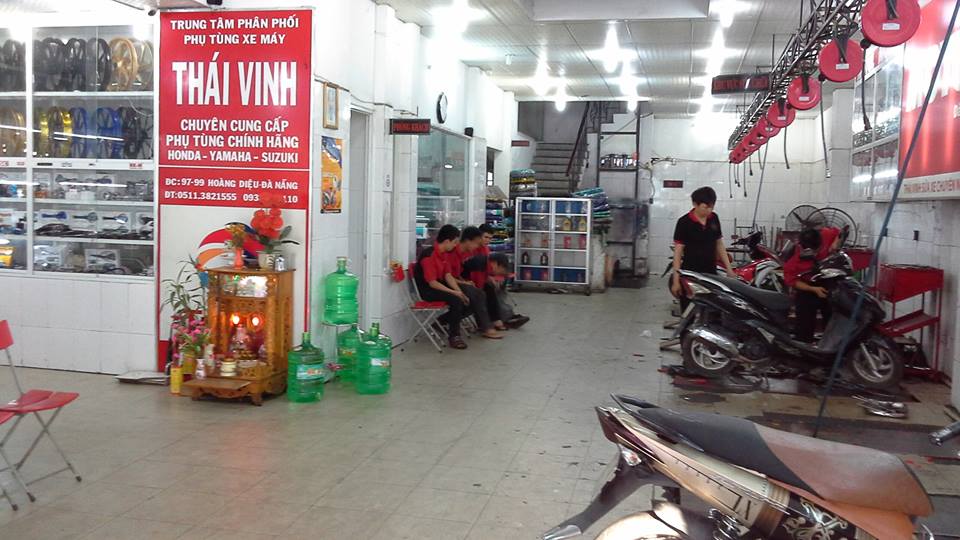 sửa xe máy tại đà nẵng, xe máy Thái Vinh, Sua xe may tai Da Nang